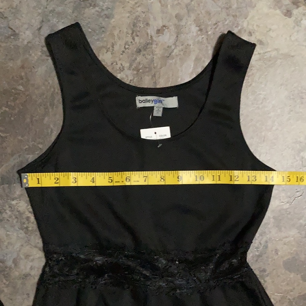 NWT - Bailey Girl - Elegant Black Party Dress - Picture 7 of 10